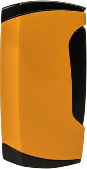 JEAN CLAUDE 2-flame jet cigar lighter "Diego" yellow/black