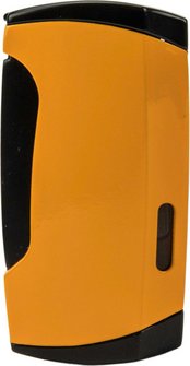 JEAN CLAUDE 2-flame jet cigar lighter "Diego" yellow/black