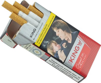 Cigarette "King Red 100's" Long Size