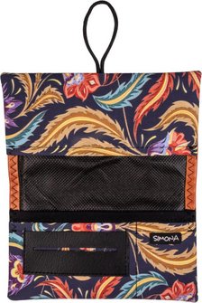 SIMONA Tobacco pouch leatherette uni orange 15.5cm