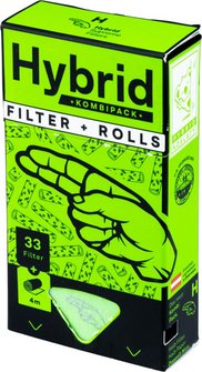 Hybrid Supreme Kombipack mit Filter + Rolls